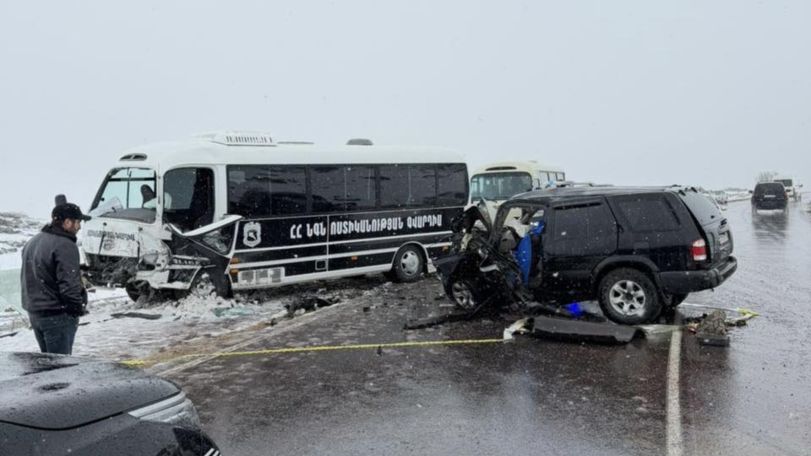 Police car escorting Pashinyan motorcade involved in fatal crash