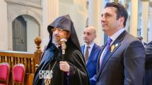 Armenian parliament speaker visits Patriarchate in Istanbul