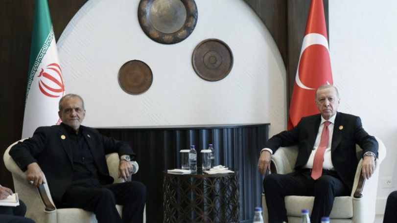 Iranian, Turkish leaders meet in Azeri-occupied Stepanakert