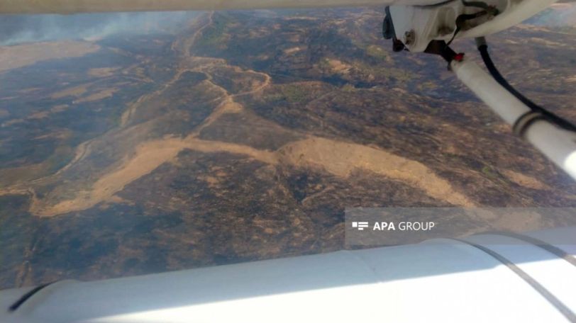 Wildfires continue to rage in Artsakh