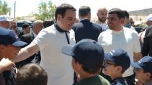 Narek Karapetyan meets Stepanavan residents