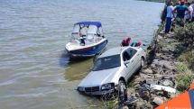 ДТП на автодороге Севан-Гавар: Mercedes-Benz оказался в озере