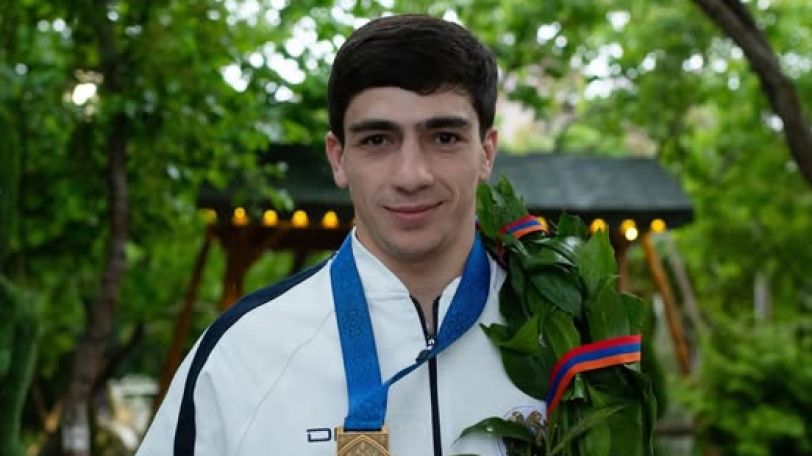 Artsakh sambist Karen Sargsyan crowned European champion
