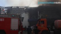 Major fire reported in Armenian town