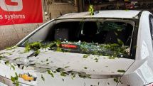 Hailstorm in Stepanavan damages over 1,000 vehicles