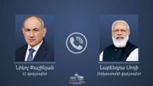 Никол Пашинян поблагодарил за поздравление и, в свою очередь, поздравил Нарендру Моди