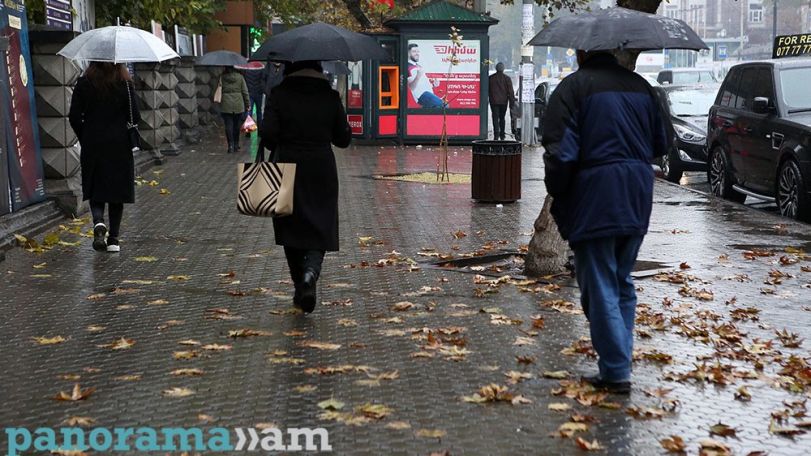 Heavy rain expected in Yerevan