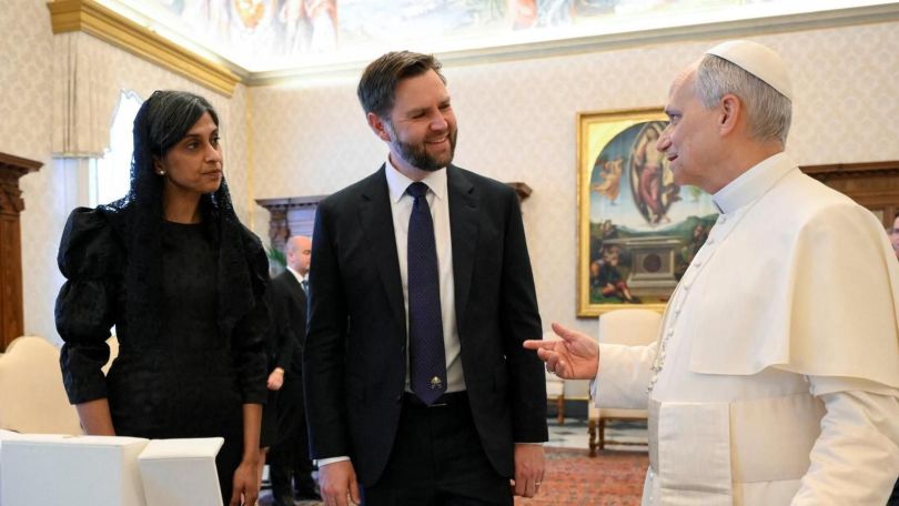 Pope Leo holds Vatican talks with US Vice-President JD Vance