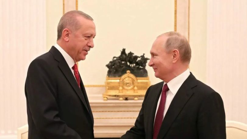 Путин и Эрдоган договорились активизировать контакты по Украине