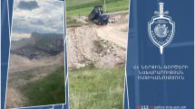 Ջրաբեր գյուղի տարածքում հայտնաբերվել է ապօրինի արդյունահանում․ կան ձերբակալվածներ