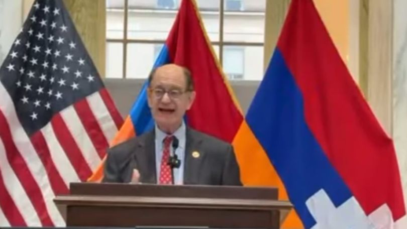 Rep. Sherman reacts to Samvel Karapetyan's detention