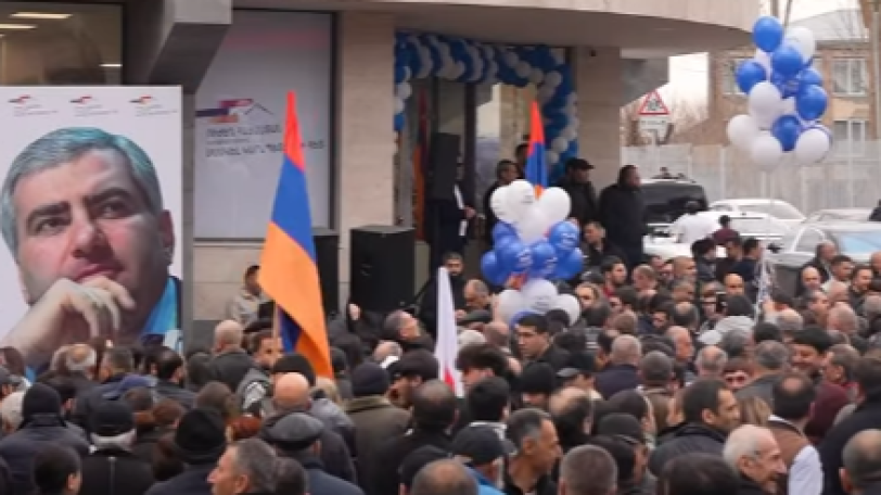 Աբովյանում բացվել է «Ուժեղ Հայաստան» կուսակցության գրասենյակ