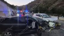 Ալավերդի-Վանաձոր ճանապարհին մեքենաներ են բախվել, 5 վիրավոր կա