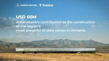 USD 60 Million: Ameriabank Joins Financing of Firebird’s AI Data Center Construction in Armenia