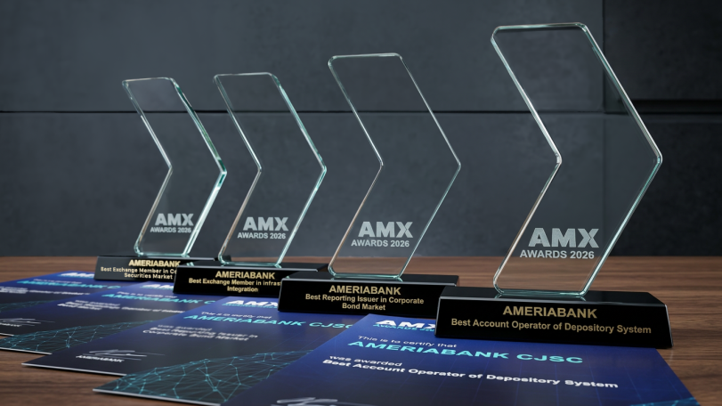 Ameriabank wins in 4 categories at AMX Awards 2026