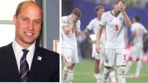 William tells England to 'hold their heads high' after World Cup loss