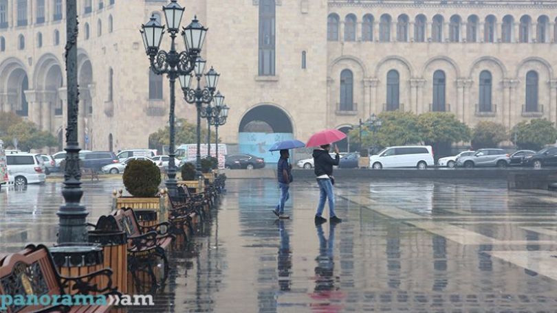 Շաբաթվա վերջին սպասվում են տեղումներ