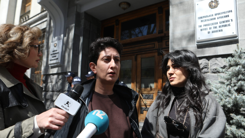 Armenian activists rally for release of detained teen, seek meeting with chief prosecutor