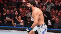 Arman Tsarukyan puts Benson Henderson to sleep in grappling match