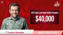 Լևոն Արոնյանը դարձել է Grand Chess Tour: Saint Louis Rapid & Blitz 2025-ի հաղթող