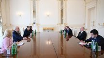Aliyev meets with OSCE chief