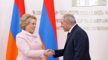 Matviyenko reaffirms Russia's commitment to continued cooperation with Armenia