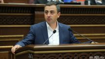 Ishkhan Saghatelyan slams 'fabricated' cases against fellow MPs