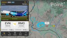 Самолет FlyOne рейса Ереван – Кишинев совершил экстренную посадку