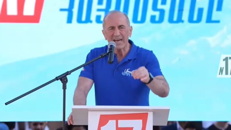 Kocharyan urges voters to end Pashinyan's rule in June 7 elections