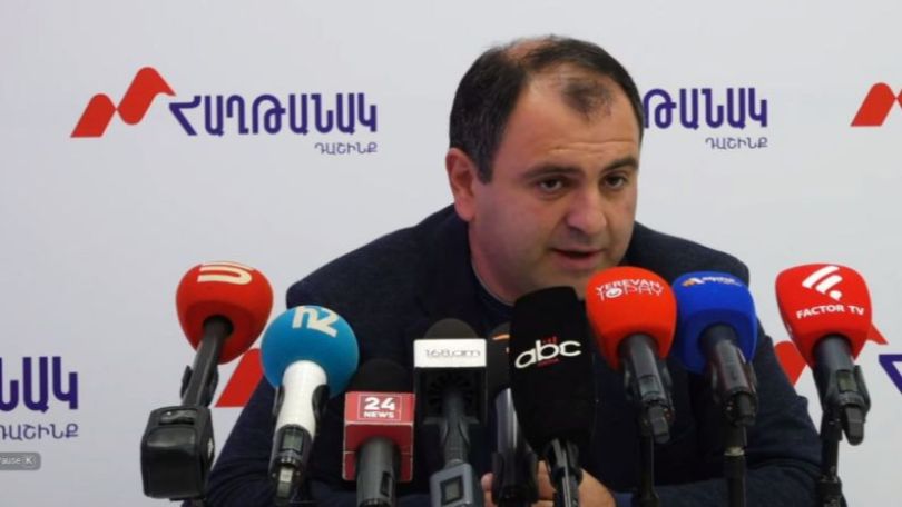 Five arrested in raids targeting oppositionists in Armenia's Vagharshapat, official says