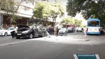 Սարսափելի վախեցած եմ, ձեռքս աննշան քերծվածք ունի, մազերիս մեջ մանր ապակիներ. Լրագրող-ականատեսը՝ Ամիրյանի փողոցում մեքենայի պայթյունի մասին
