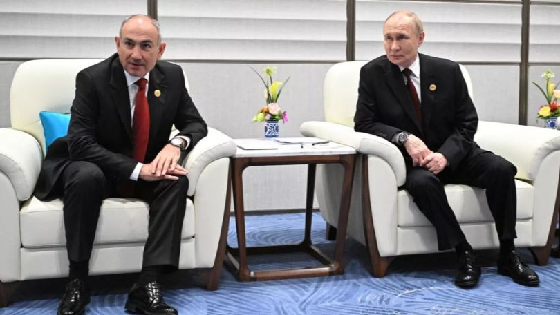 Путин проведет встречу с Пашиняном в Москве в четверг