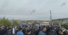 Protesters block major highway in Armenia over transport changes