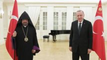 Эрдоган выразил соболезнования Константинопольскому патриарху ААЦ Сааку Машаляну в связи с кончиной его отца