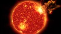 Ночью на солнце произошли три сильные вспышки
