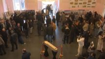 Գյումրիում բացվել է Քրիստոսի՝ աշխարհում ամենաբարձր արձանի կառուցմանը նվիրված ֆոտոցուցանդեսը