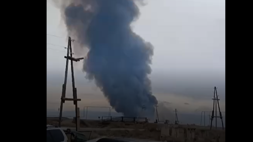 Հրդեհ՝ Խոր Վիրապի հարևանությամբ