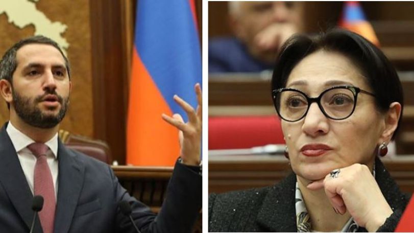 «Ամոթ», «էնքան կասեմ, կմնաք տակը». Գալստյան-Ռուբինյան բանավեճ