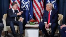 Trump slams NATO over Iran after meeting Rutte