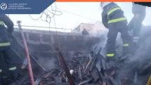 Пожар произошел в квартале Силикян
