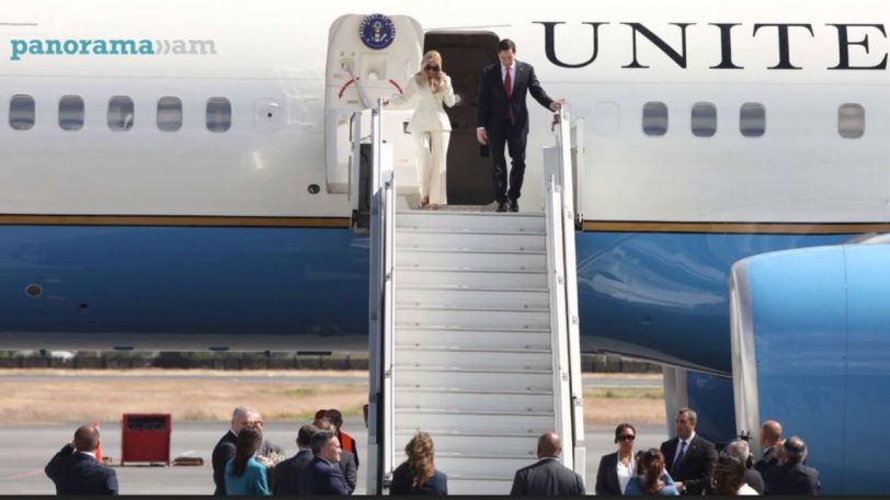 Marco Rubio arrives in Armenia