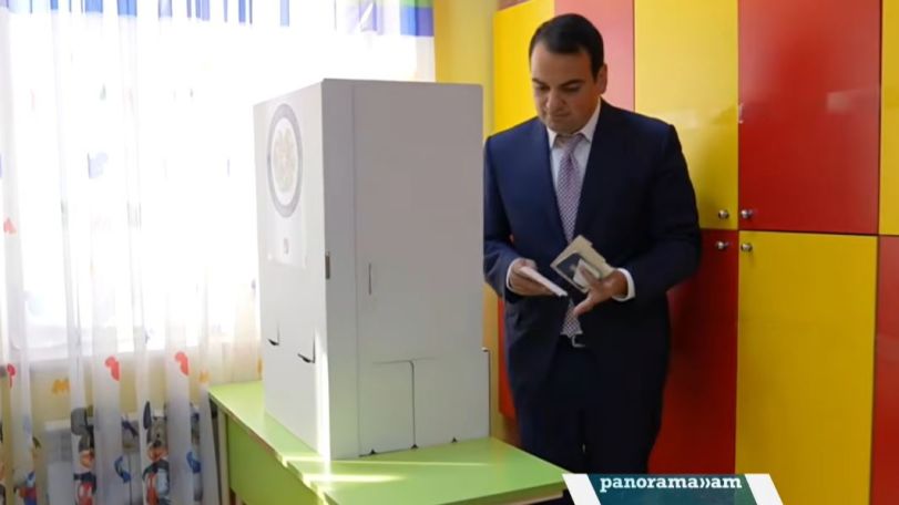 Narek Karapetyan says he voted for 'great change' in Armenia elections