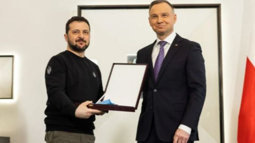 Լեհաստանի նախագահը Վլադիմիր Զելենսկուն զրկել է իր երկրի բարձրագույն պարգևից