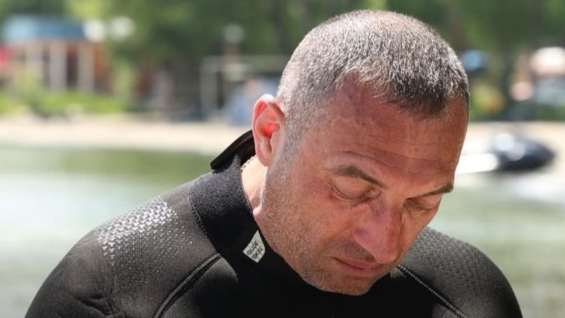 Diver breaks down recounting search for drowned sisters in Armenian river