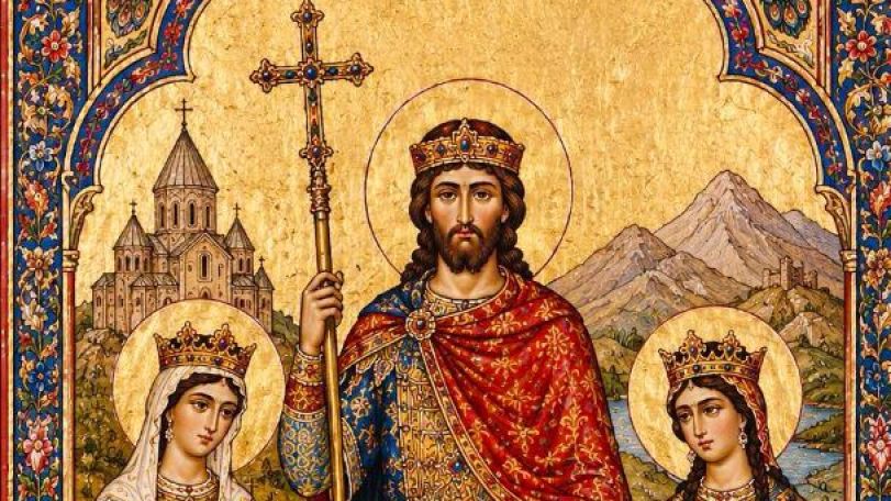 Праздники Армянской церкви: сегодня День памяти Св. царя Трдата, царицы Ашхен и девы Хосровидухт