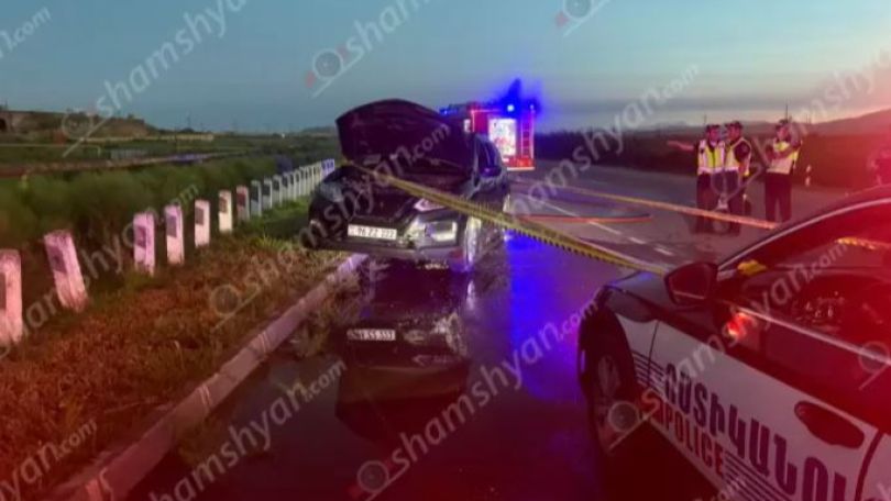 Three charred bodies found inside burned SUV in Armenia's Ararat