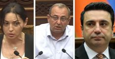 «Բարև ձեզ, ինչի եք եկել», «Դուք ո՞վ եք, որ ասեք՝ ինչու եք եկել», «Ագրեսիան ընդդիմության նկատմամբ ավելանալու է». Վարդանյան-Մինասյան-Սիմոնյան լեզվակռիվ