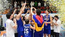 Сборная Армении U16 по баскетболу завоевала золотые медали чемпионата Европы в дивизионе C