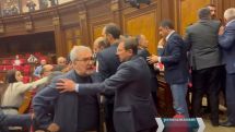 Scuffle erupts in Armenian parliament