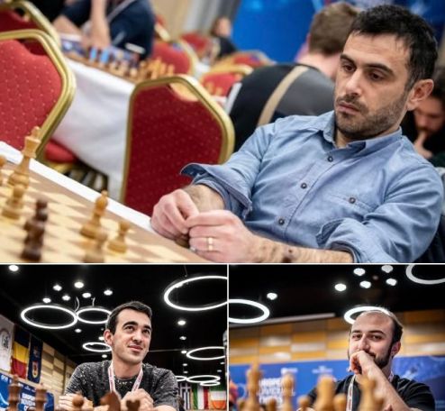 Armenian GMs among leaders of European Individual Chess Championship